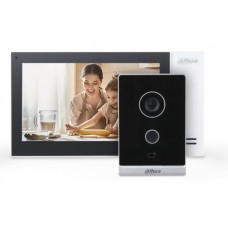 Комплект домофона Dahua Standart DHI-VTO2211G-WP + DHI-VTH2421FW-P