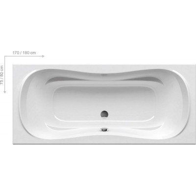 Ванна акрилова Ravak Campanula II 180x80 CB21000000