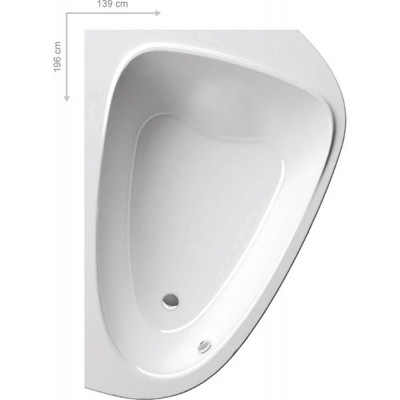 Ванна акрилова Ravak LoveStory II 196x139 R C761000000