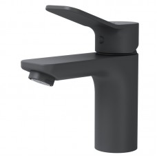 Змішувач для раковини без відкриття зтоку, чорний AM.PM X-Joy F85A02122