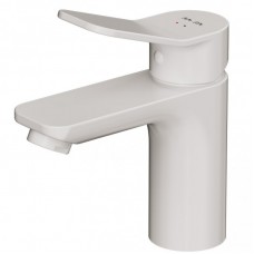 Змішувач для раковини без відкриття зтоку, білий AM.PM X-Joy F85A02133