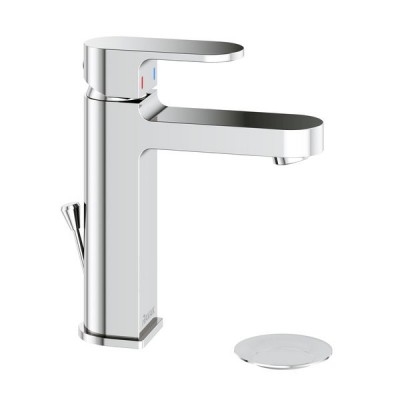 Змішувач для раковини подовжений з відкриванням стоку, хром Ravak Chrome CR 013.00 X070190