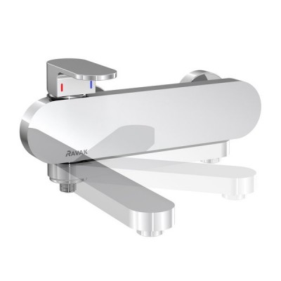 Змішувач для для ванни настінний, без лійки, хром Ravak Chrome CR 022.00/150 X070042