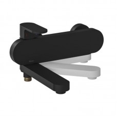 Змішувач для для ванни настінний, без лійки, чорний Ravak Chrome CR 022.20BL X070431