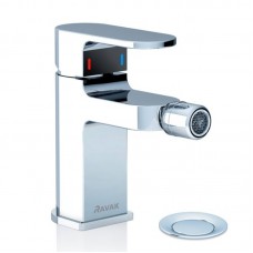 Змішувач для біде 140 мм, з відкриванням стоку, хром Ravak Chrome CR 055.00 X070055