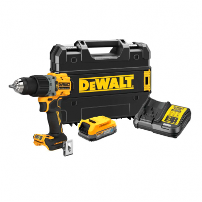 Дриль-шурупокрут акумуляторний ударний DeWALT DCD805E1T